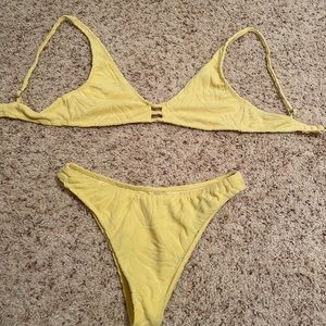Yellow Bikini